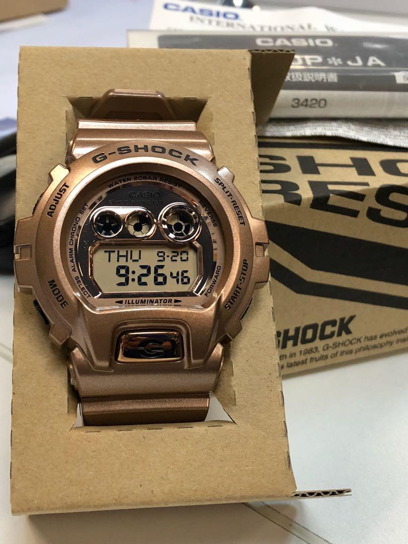 Casio G-shock GDX6900 GD-9 Rose Gold 