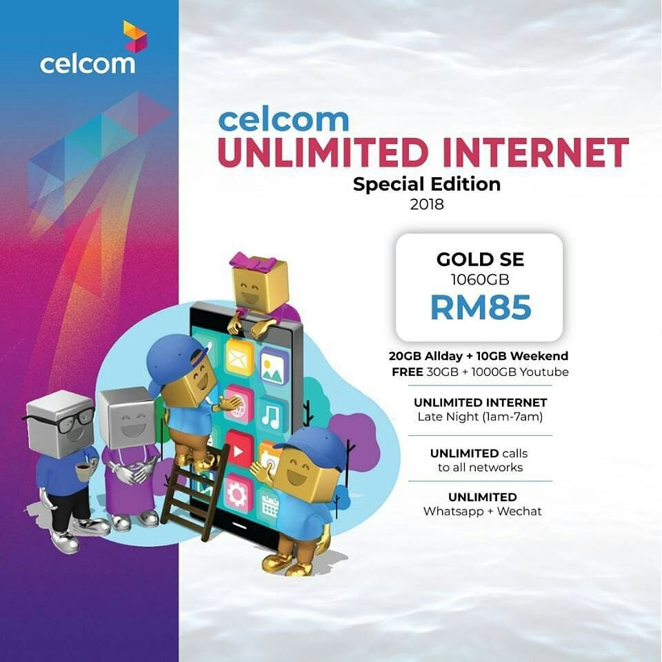 Celcom Postpaid Special Edition Mobile Phones Tablets Others On Carousell