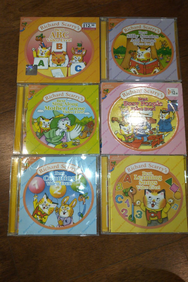 CHILDREN'S EDUCATIONAL SERIES - RICHARD SCARRY, Babies & Kids ...