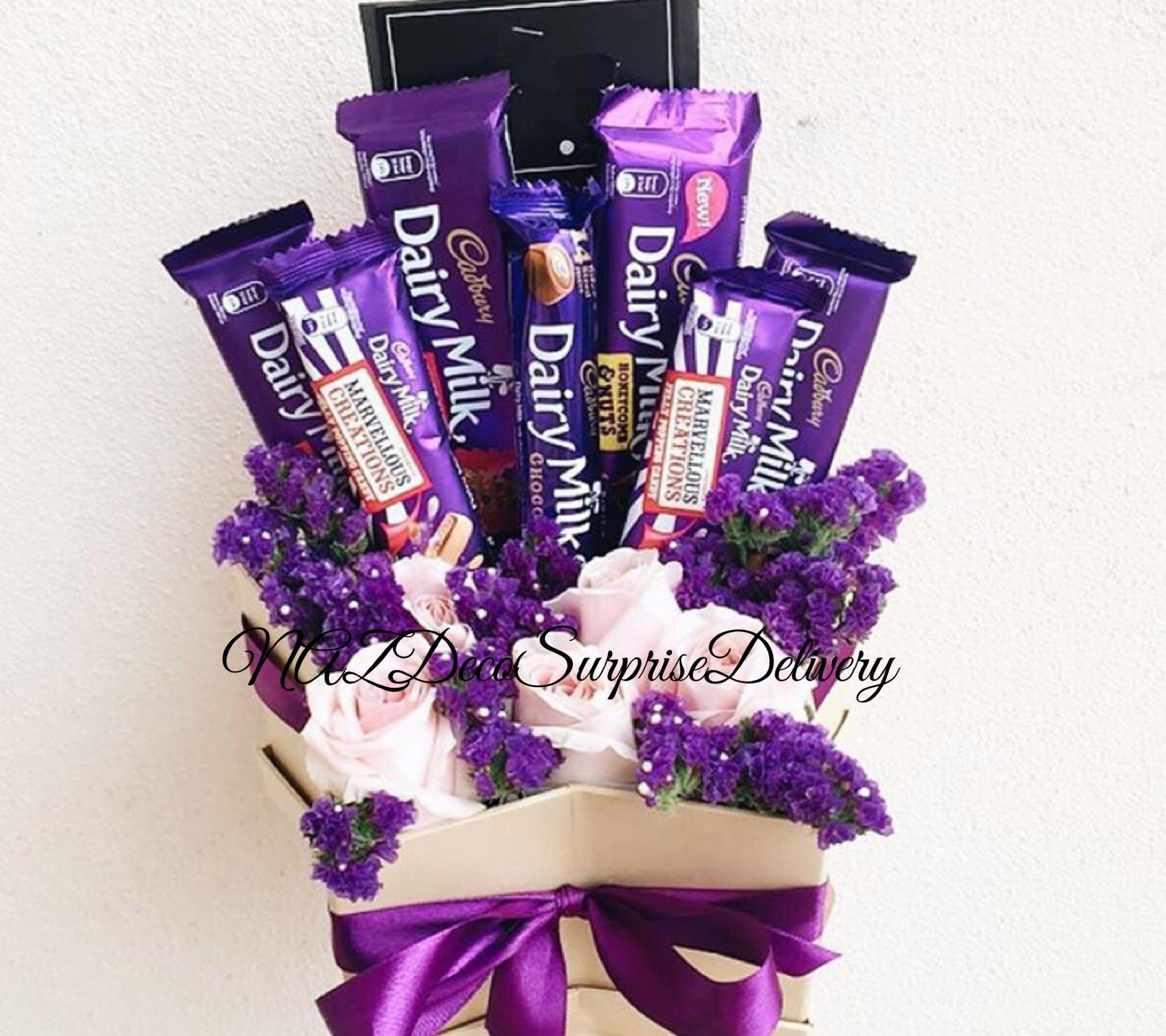 Chocolate Flower Bouquet Murah Design Craft Handmade Goods