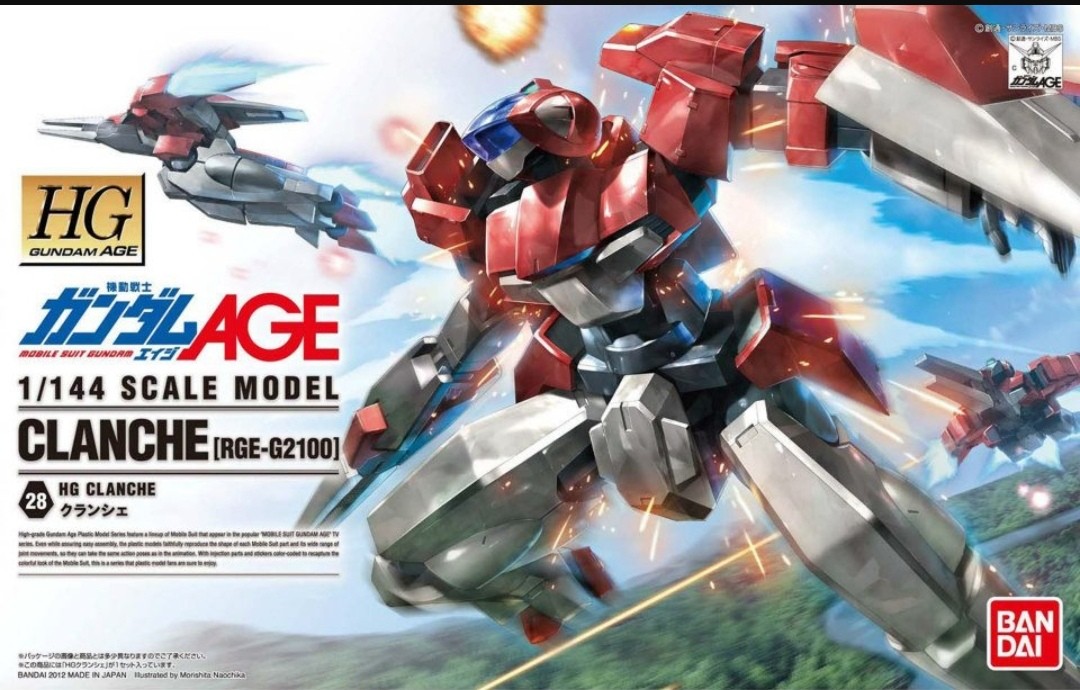 Hg Gundam 1 144 Clanche Bundle Custom Kit And Free Gift X 1 Toys Games Bricks Figurines On Carousell