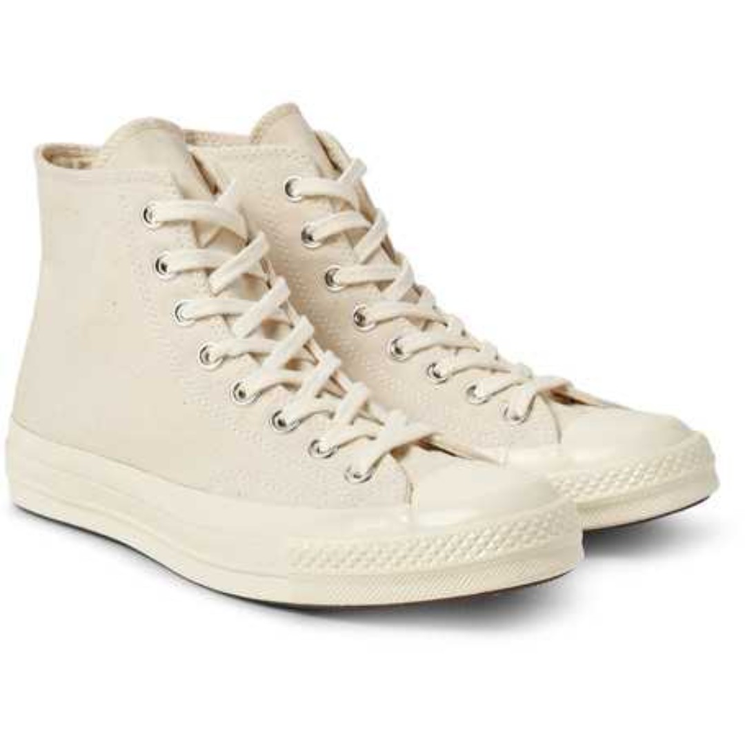 Converse Chuck Taylor All Star 70 70s Hi Natural Parchment Ecru US UK 8,  Men's Fashion, Footwear, Sneakers on Carousell