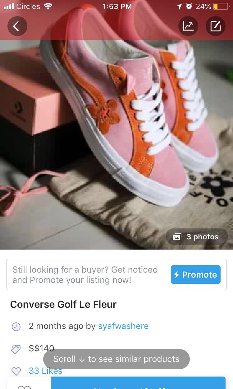 CONVERSE GOLF LE FLEUR