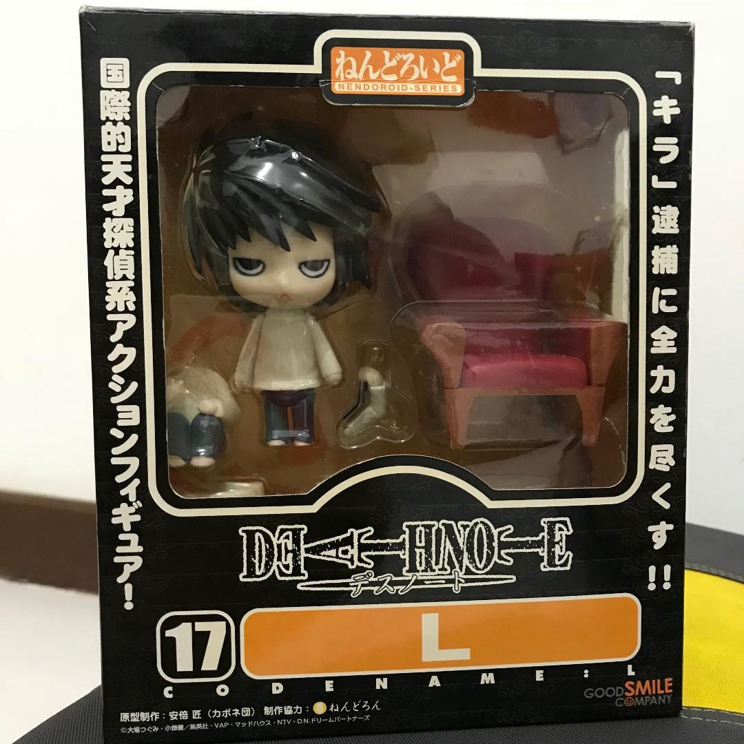 Death Note L No 17 Face Changing Action Figure Nendoroid