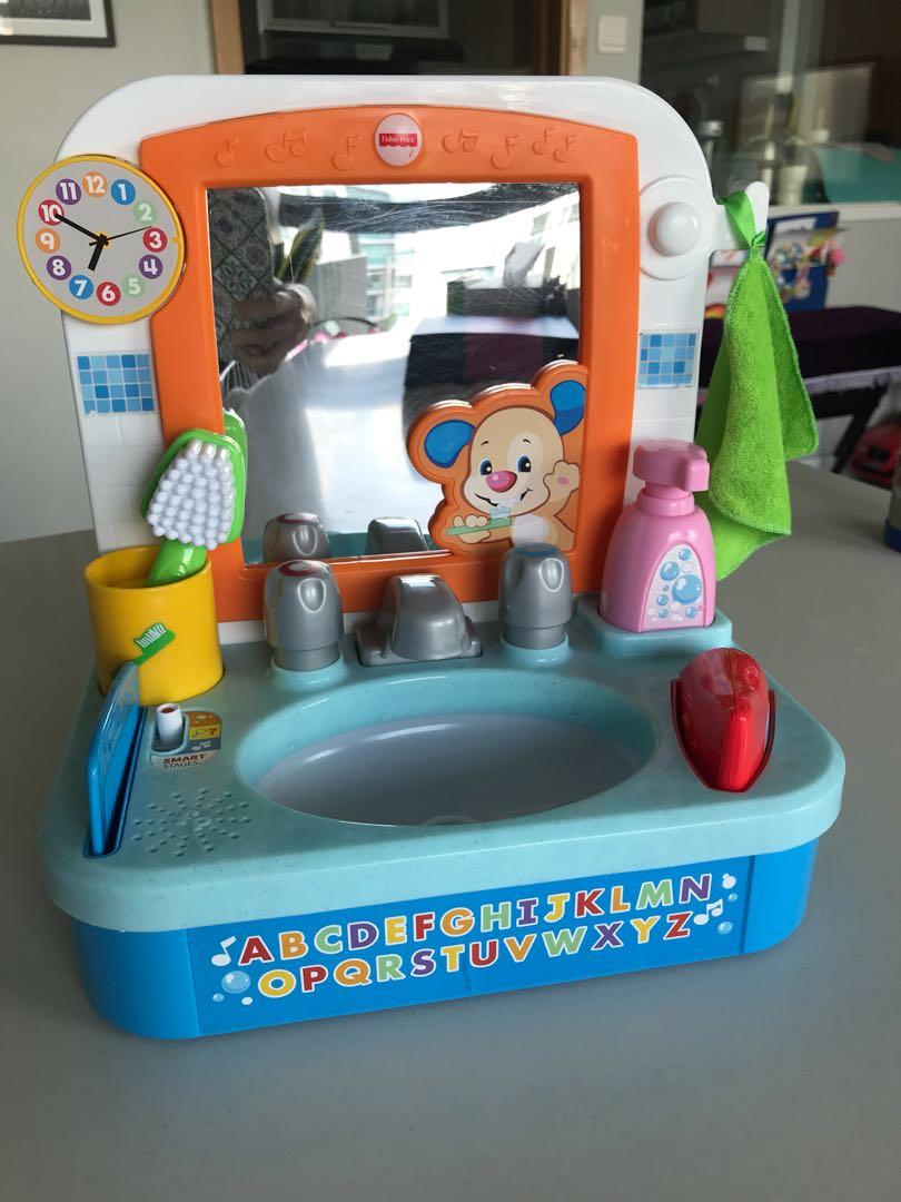 fisher price laugh and learn sink