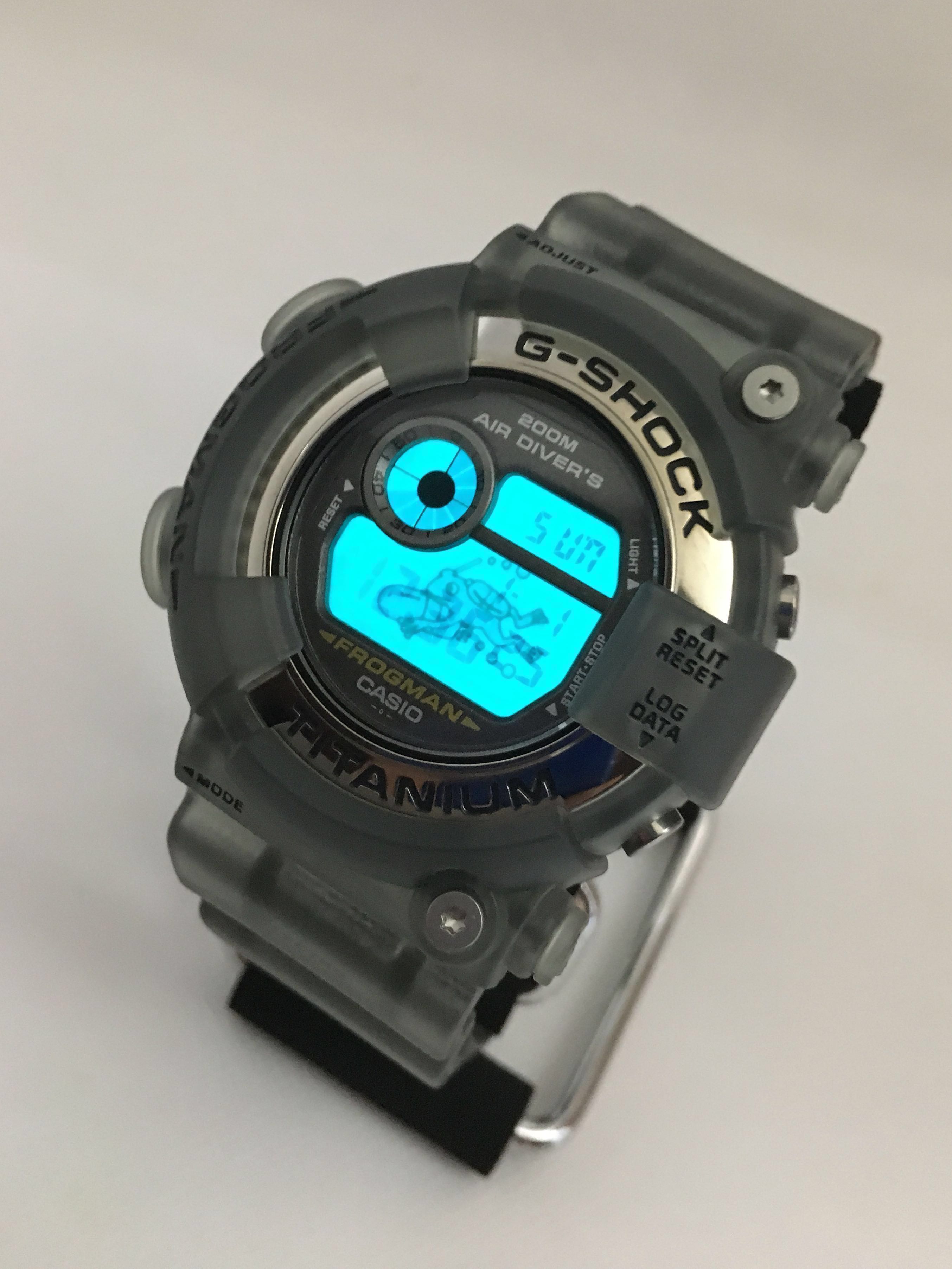 G Shock Frogman DW8200 Men In Smoke DW 8200, Men's Fashion, Watches on  Carousell
