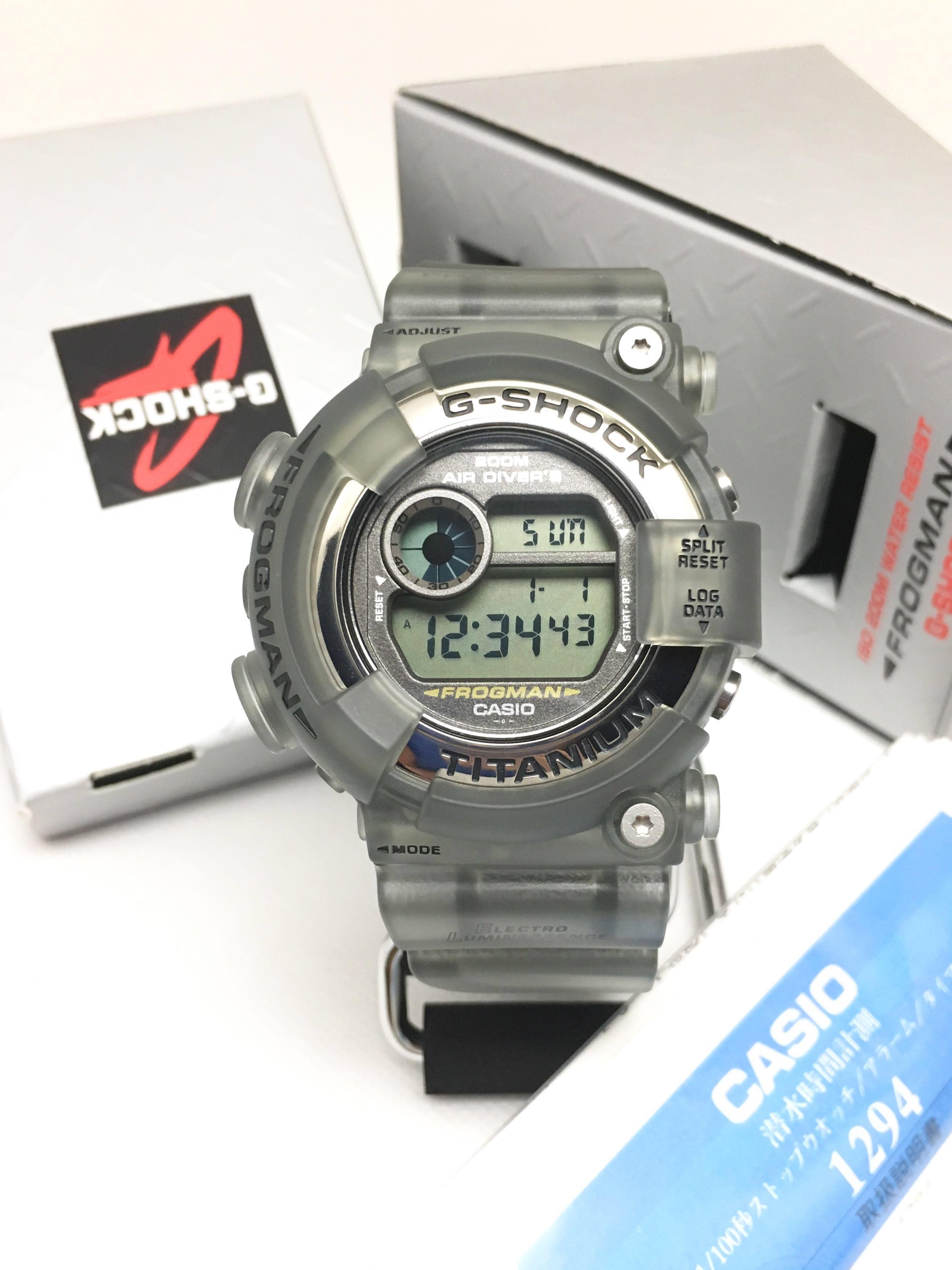 CASIO G-SHOCK DW-8200 フロッグマン メインスモーク 新品 国内外の ...