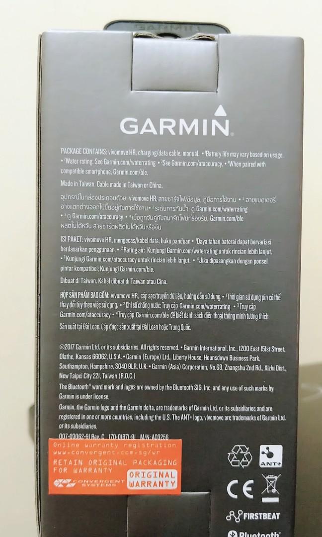 Garmin Vivomove Hr Mobile Phones Gadgets Wearables Smart