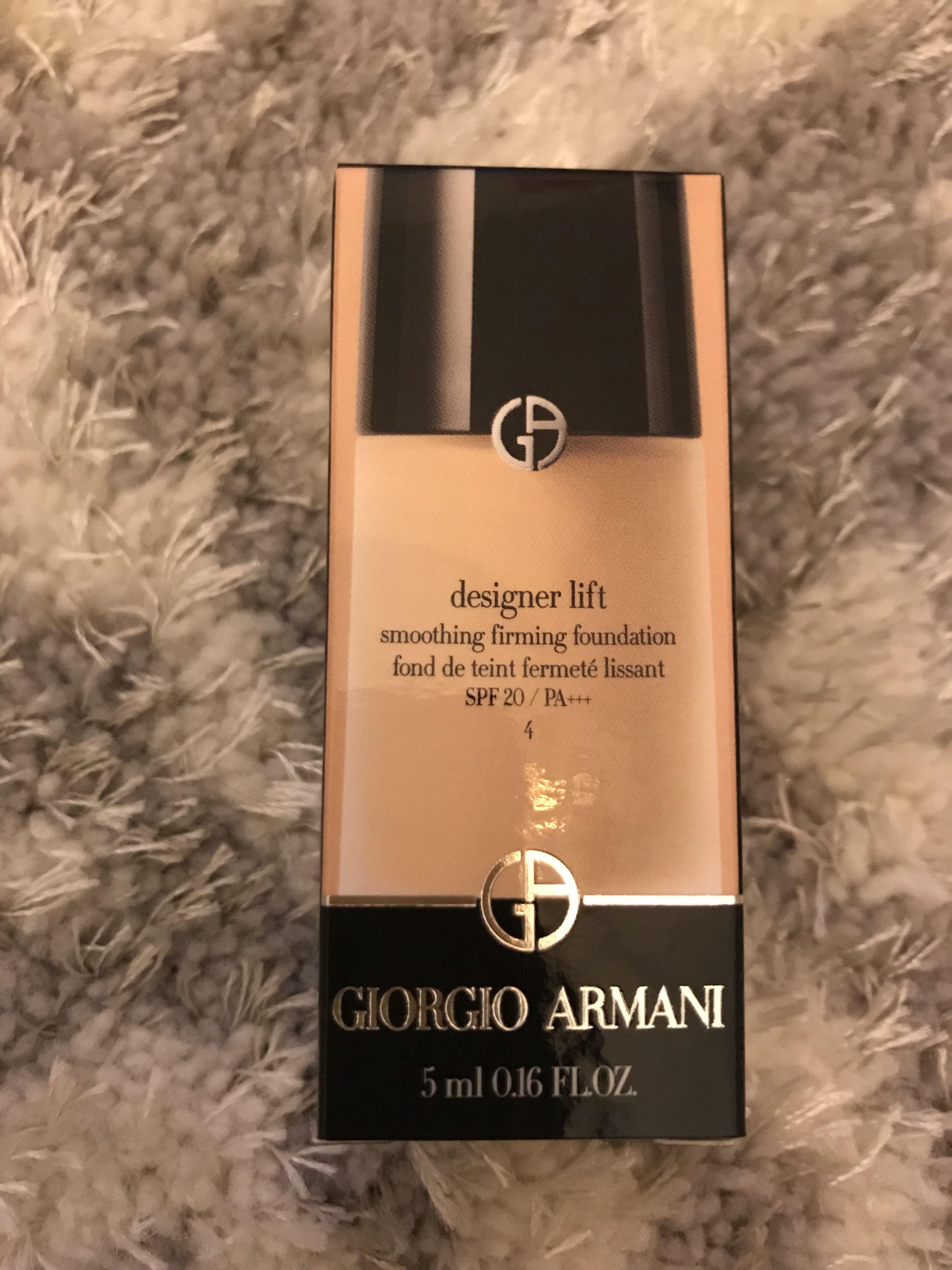 giorgio armani smoothing firming foundation