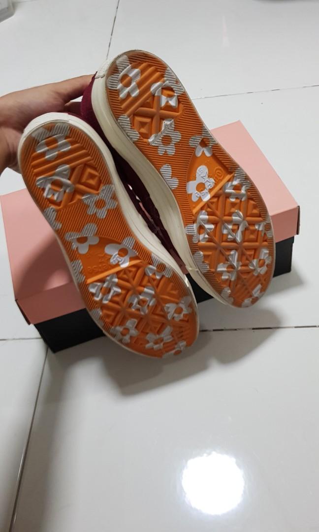 Golf le fleur mono red rhubarb maroon