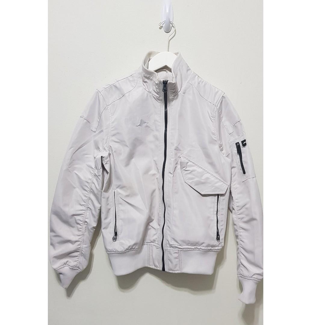 g star white jacket