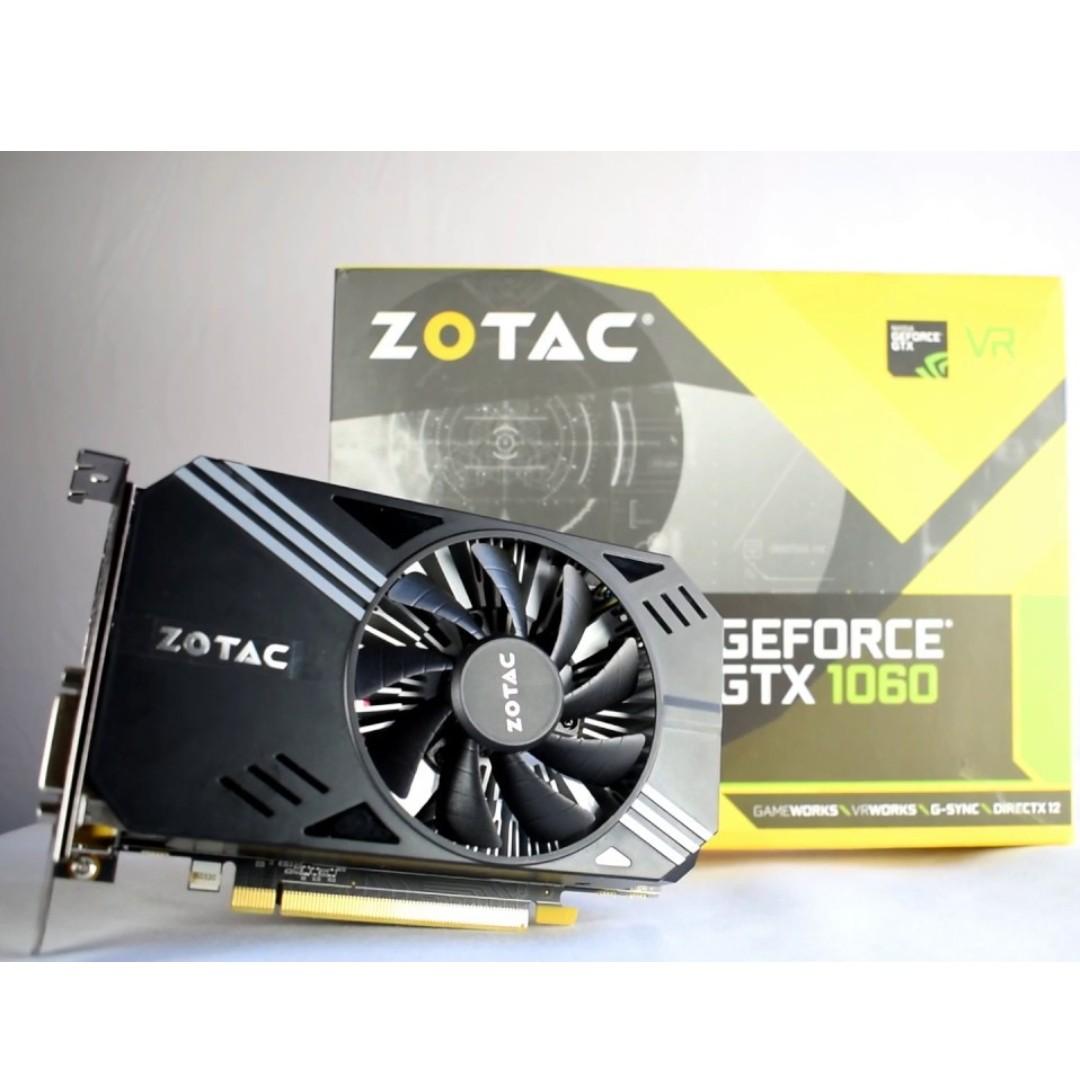 Zotac geforce gtx1060 3gb graphics card hotsell