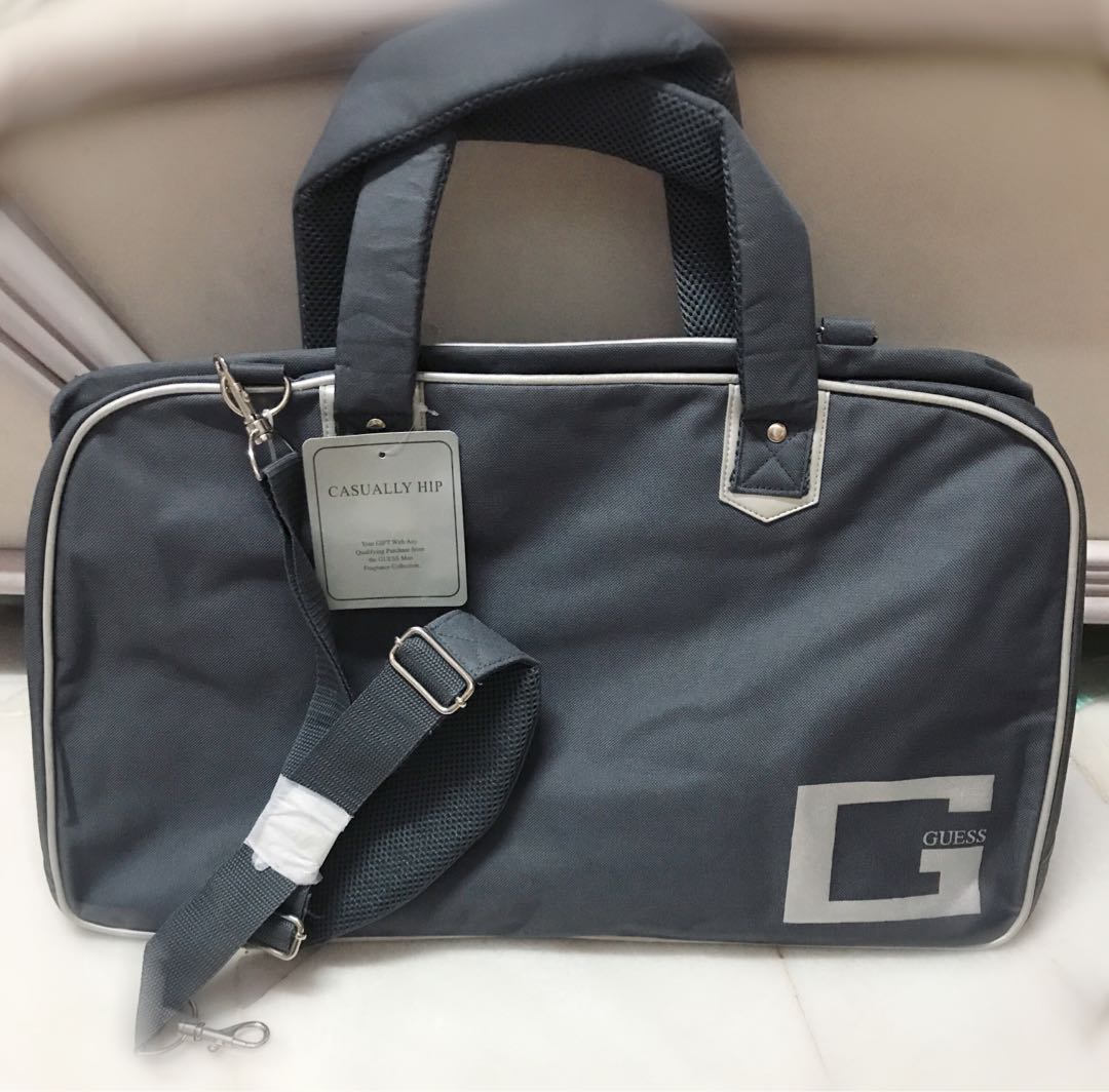 Guess duffle Bag, Men's Fashion, Watches & Accessories, Wallets & Card
