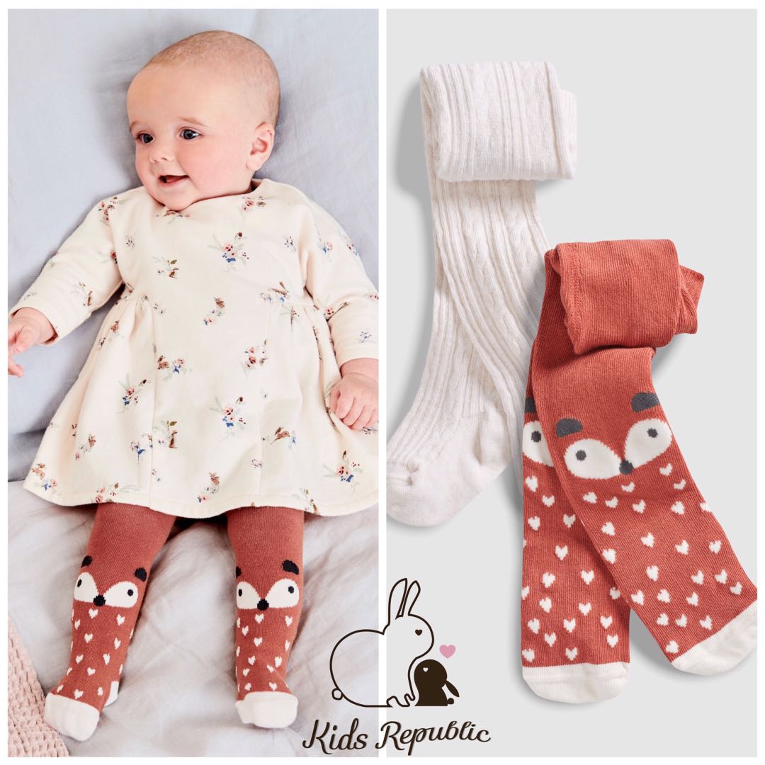 baby dress and tights