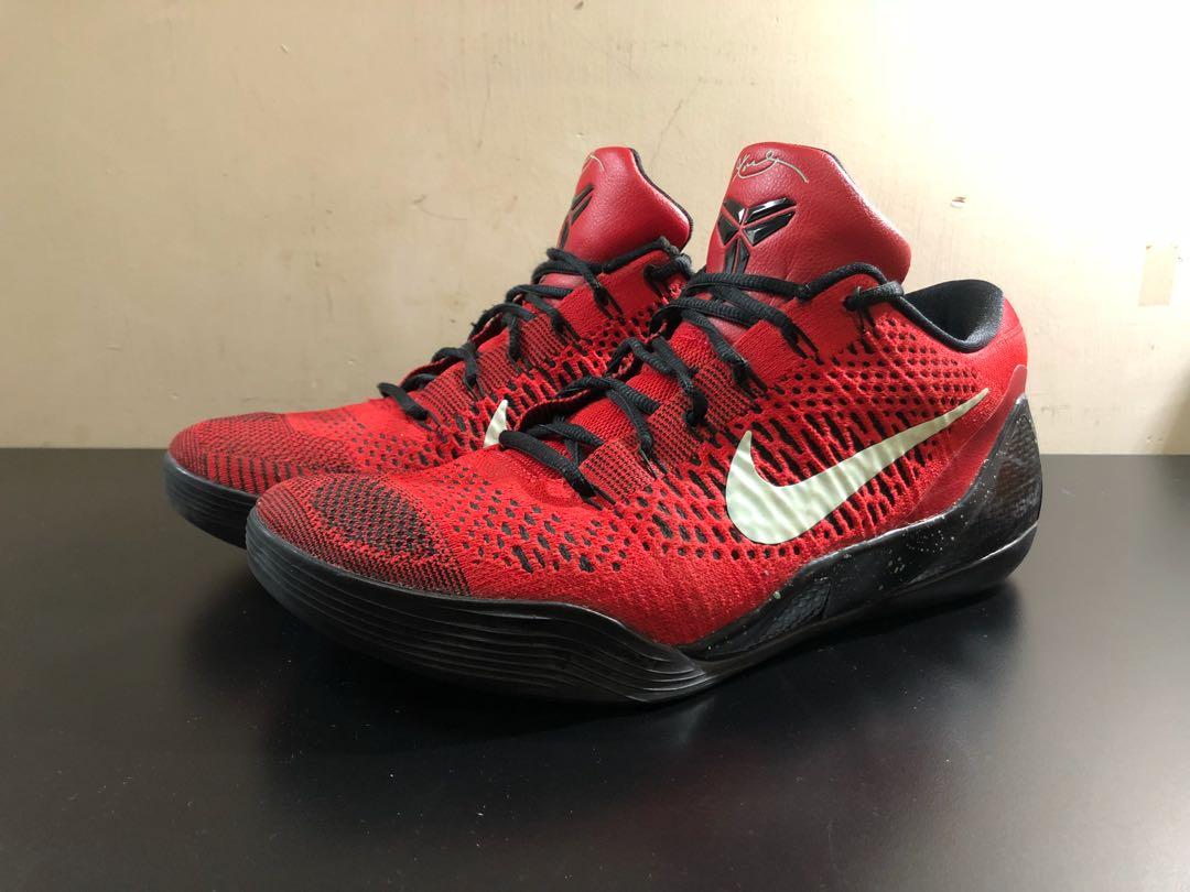 kobe 9 low red