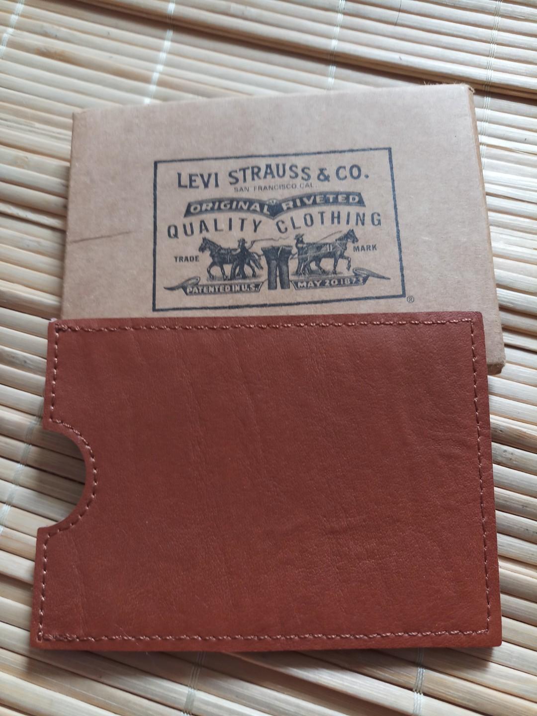 levis card holder wallet
