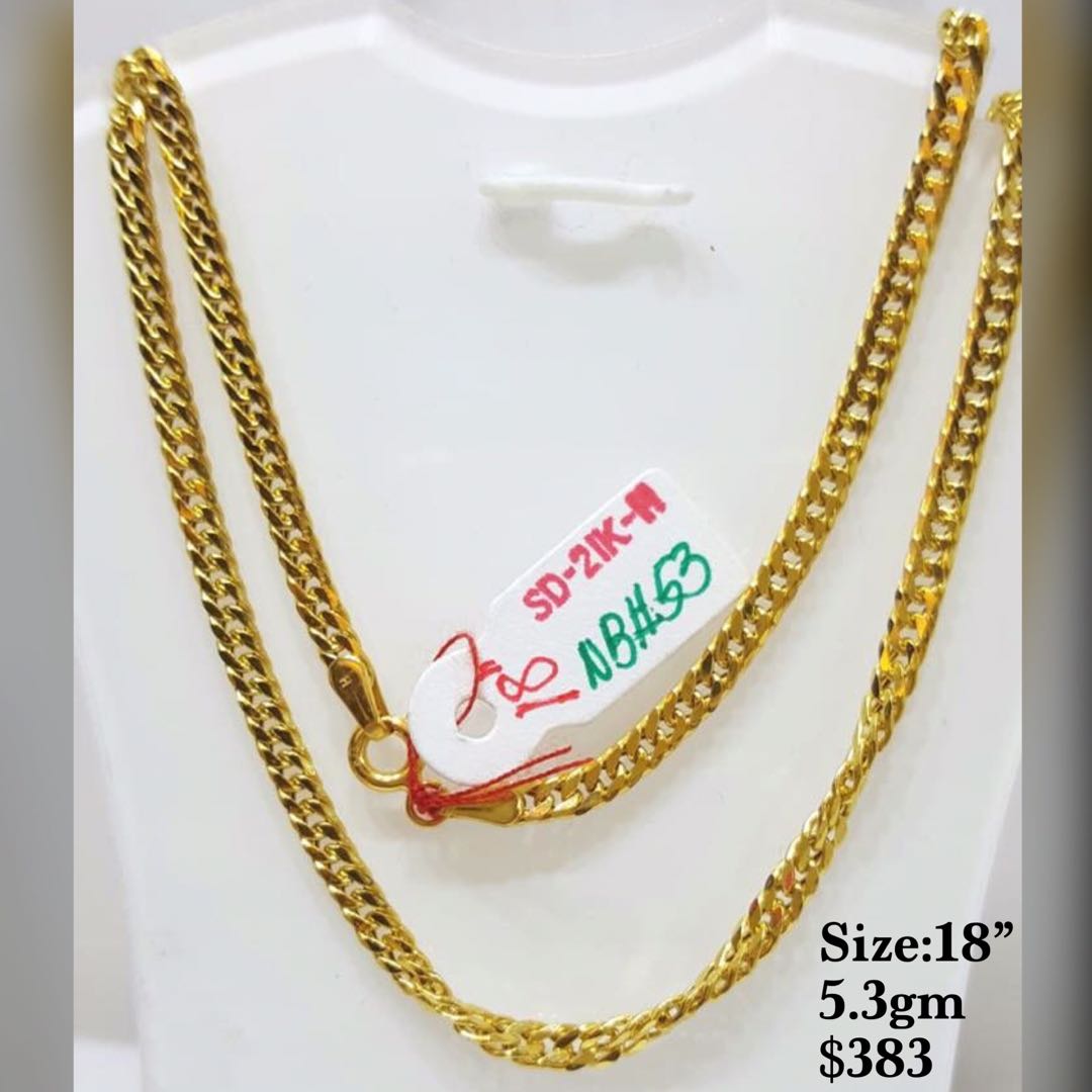 Genuine 21K Gold
