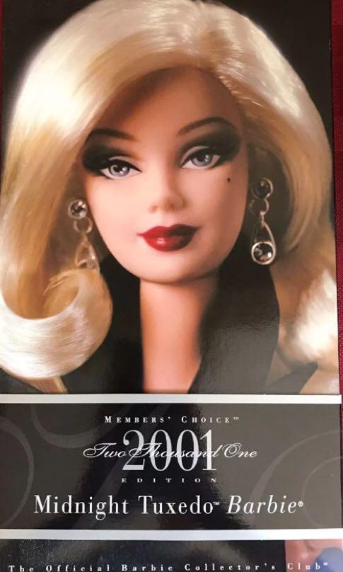 Midnight tuxedo Barbie doll, Everything Else on Carousell