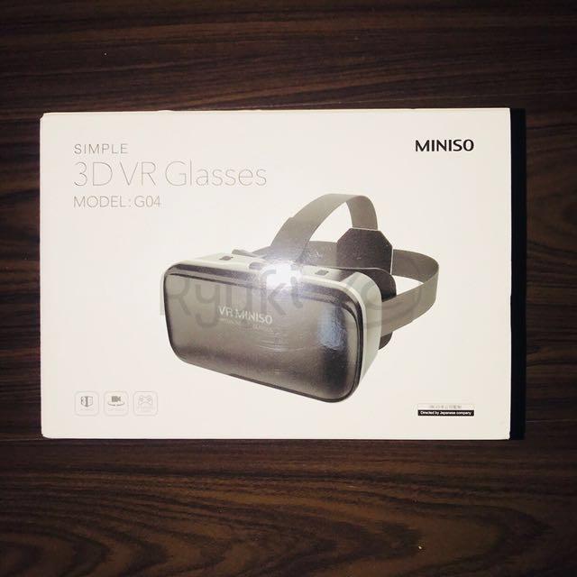 Miniso 3d Vr Glasses Model G04 Electronics Others On Carousell