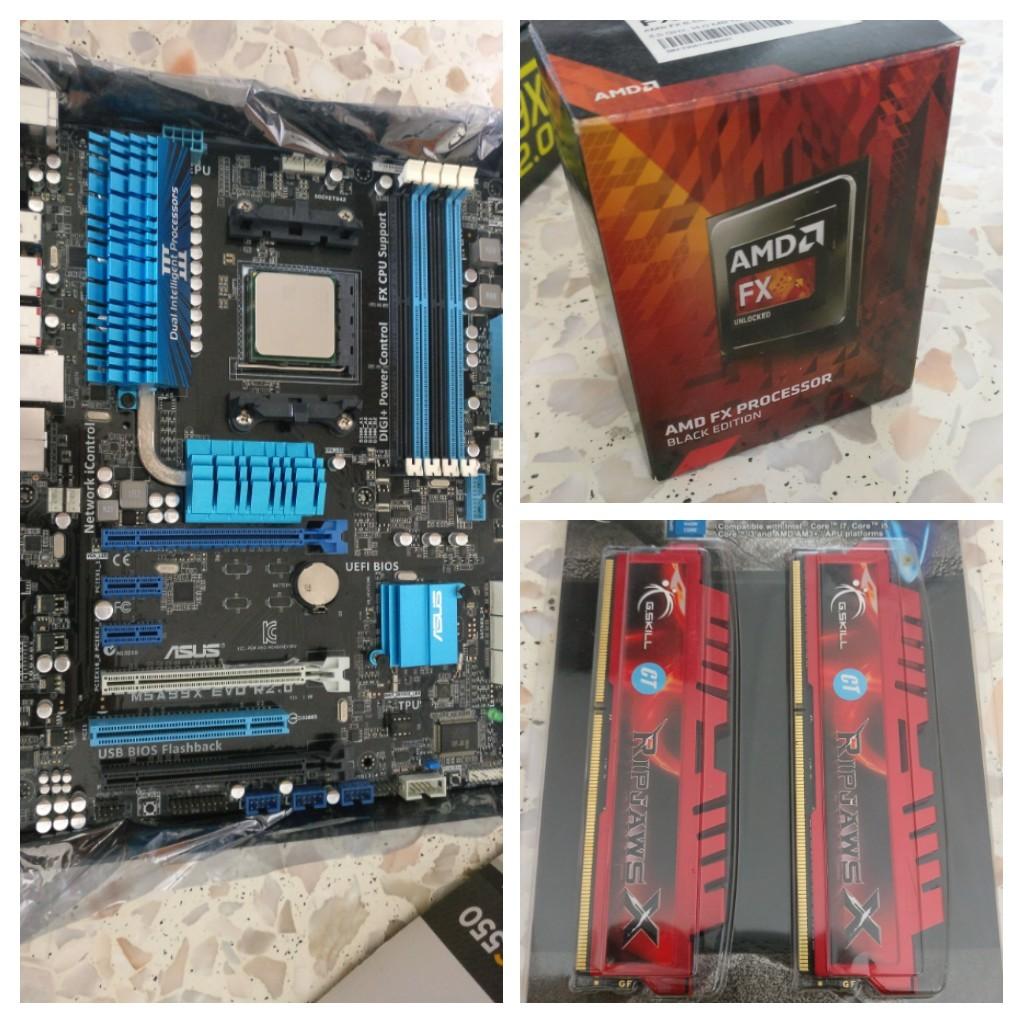 Motherboard Cpu Ram Combo Electronics Computer Parts Accessories On Carousell