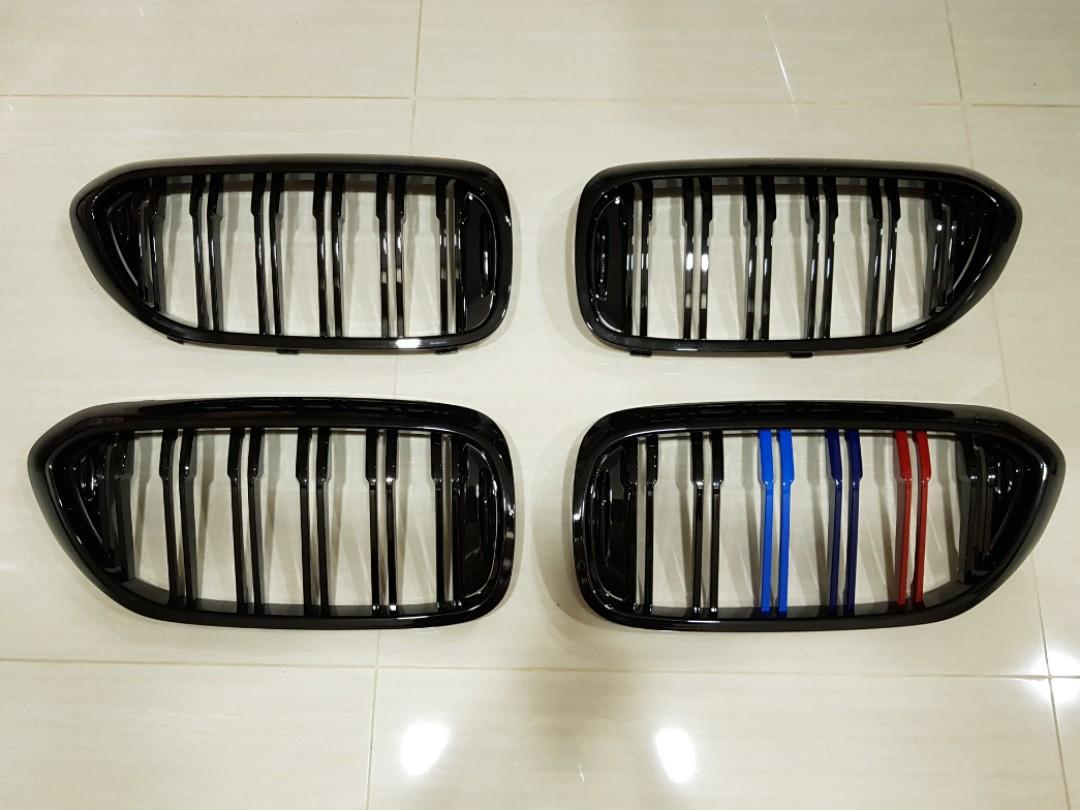 New BMW G30 5 Series Carbon Double Slate Kidney Grille (will not void