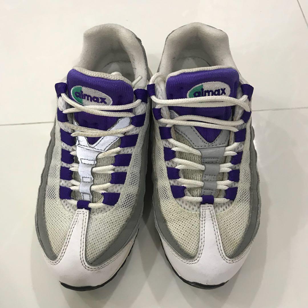 Nike Air Max 95 OG “Grape” purple chic 
