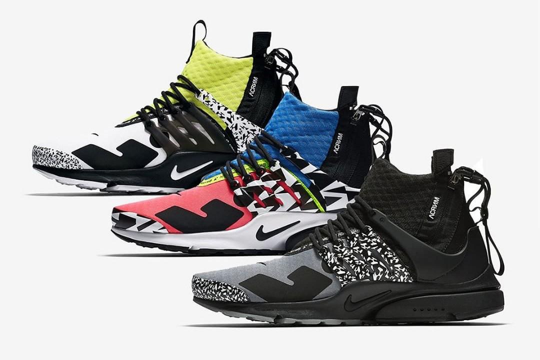 Nike Air Presto Mid x ACRONYM (Black Pair), Men's Fashion, Footwear,  Sneakers on Carousell