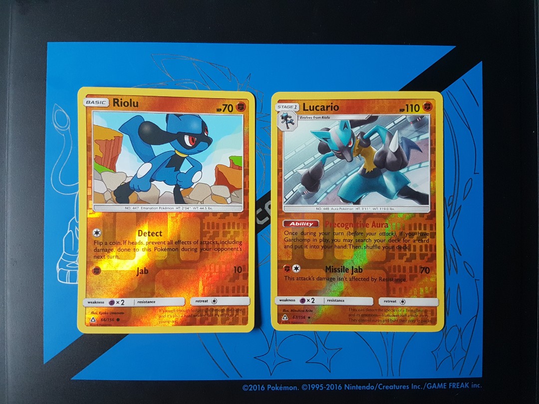 pokemon riolu card