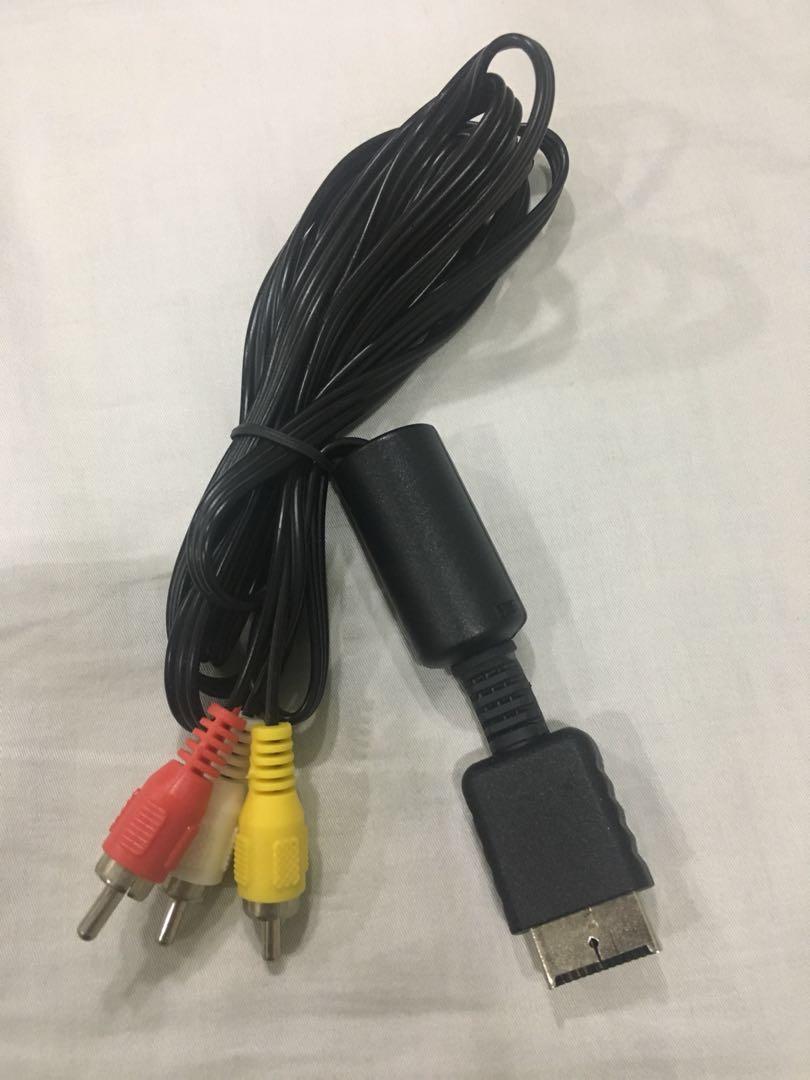 PS2/PS3 AV Cable, Video Gaming, Gaming Accessories, Cables & Chargers