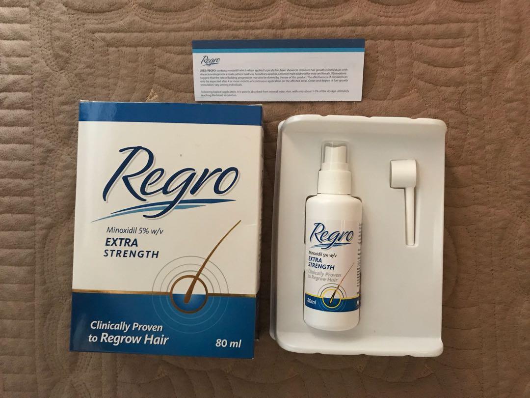 Regro Regrow Hair (EXTRA STRENGTH), Beauty & Personal Care, Hair on