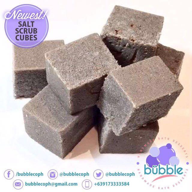 Salt Scrub Cubes, Health & Nutrition, Health Supplements, Health Food ...