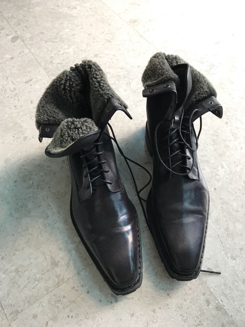 Santoni winter shoes hotsell