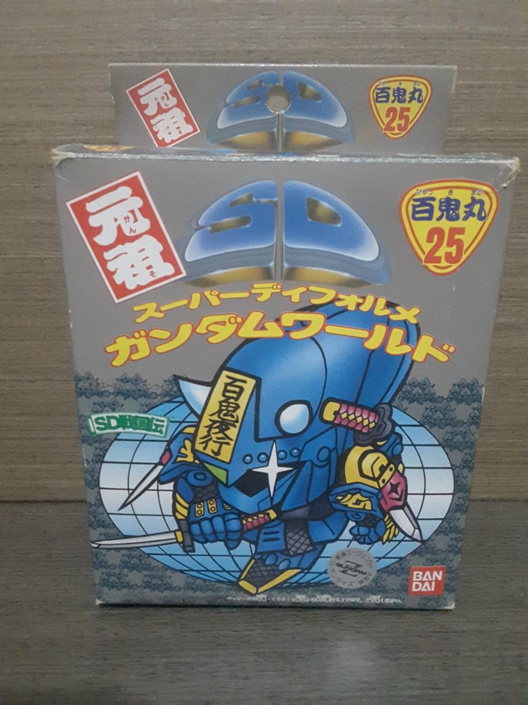 未組立 元祖SDガンダムワールド No.25 百鬼丸 元祖SD 百鬼丸 未組立
