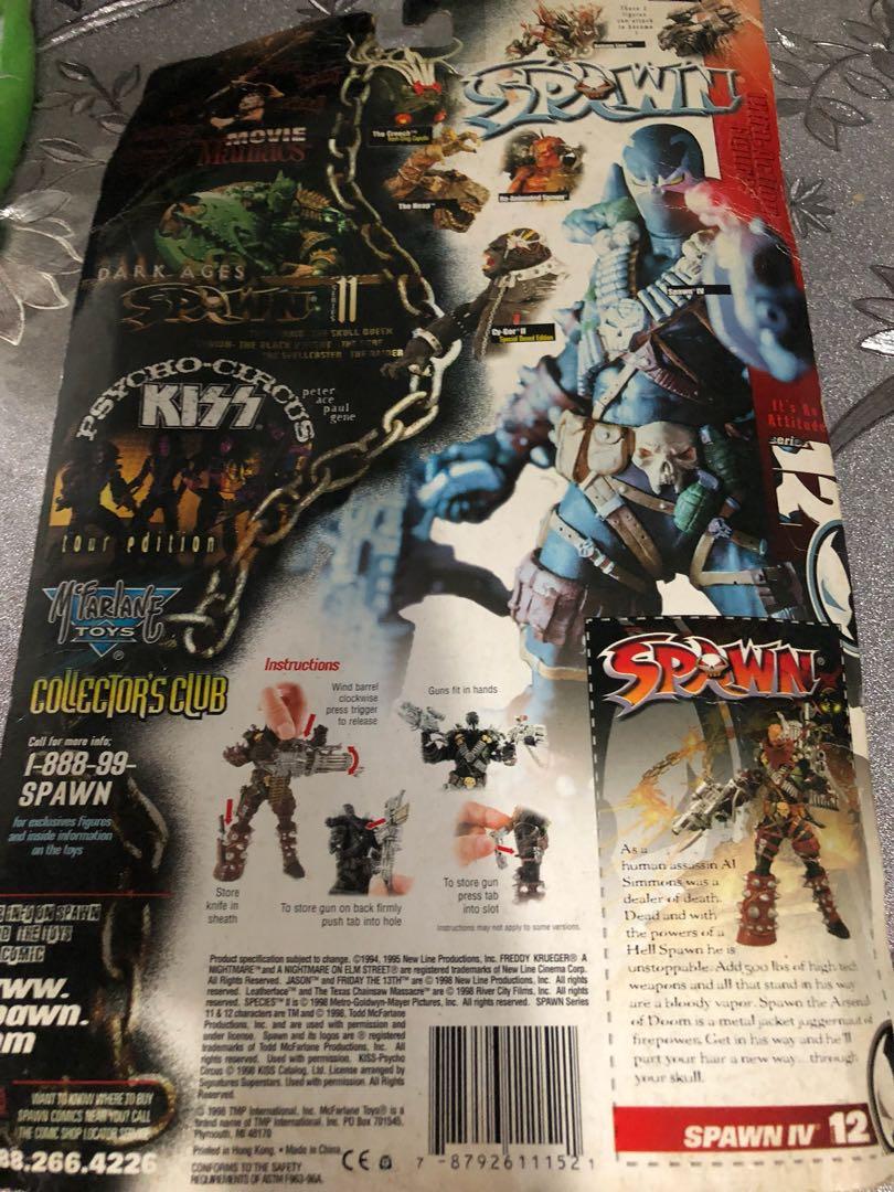Spawn Collection (Category: Toy Figures) located in Singapore. Submitted by ismaria (Listing ID 190918023, Image 1). Description: Its a old collection Need to clear asap. As can see in the picture the cover is already Yellow.