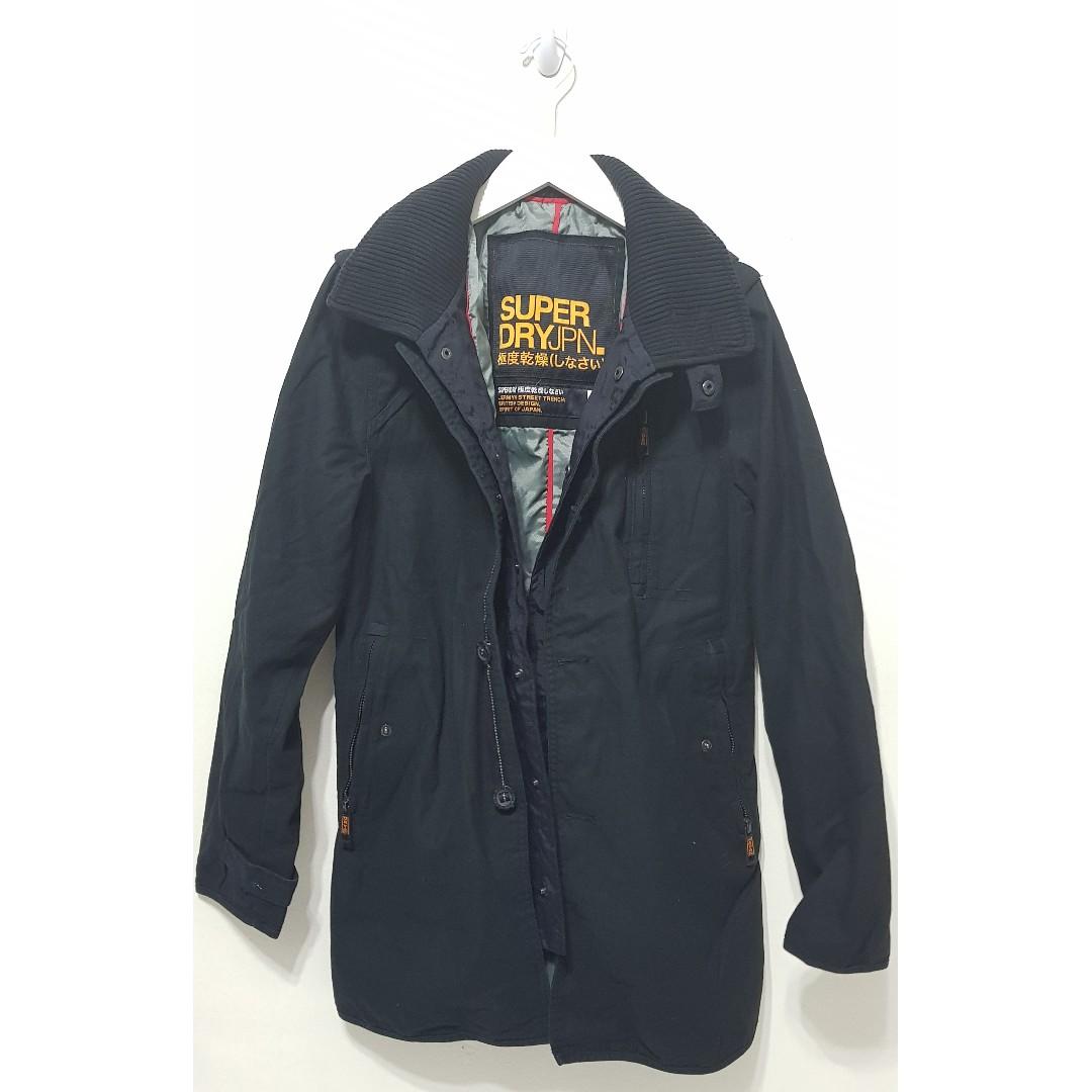 Superdry jermyn street trench discount
