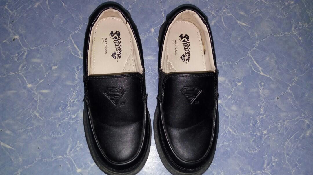 boys black shoes size 1