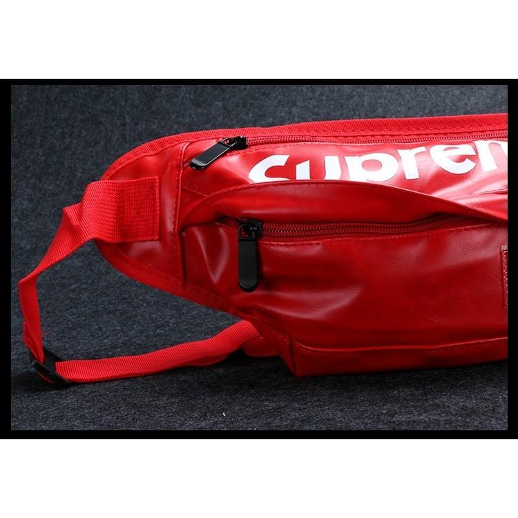 leather supreme fanny pack