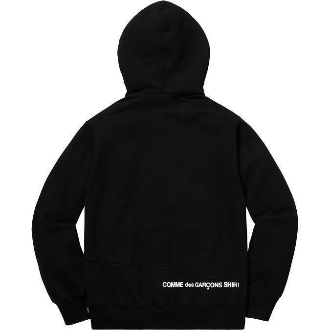 Cdg split logo jacket hotsell