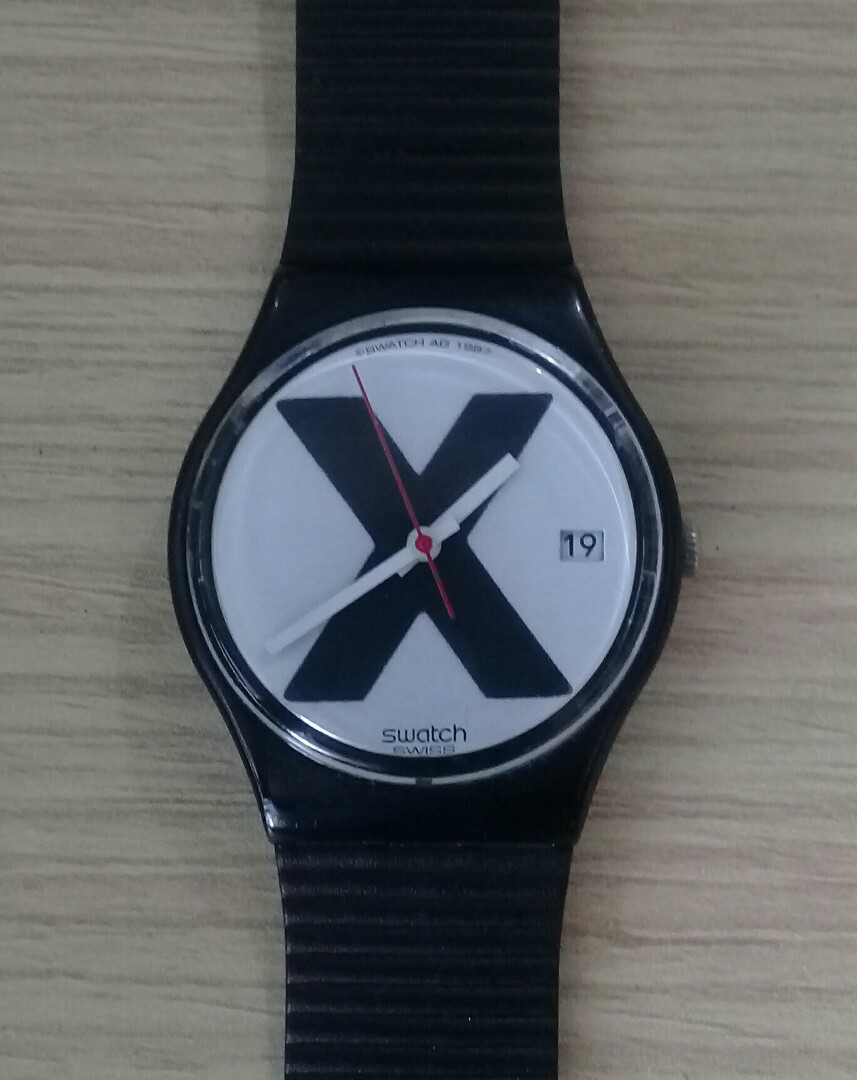 Swatch x watch 1987 clearance