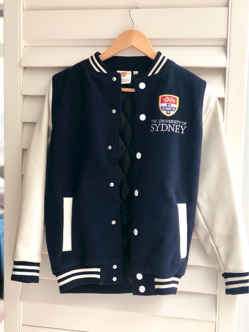 Sydney Uni Varsity Baseball Jacket Usyd Women S Fashion Clothes