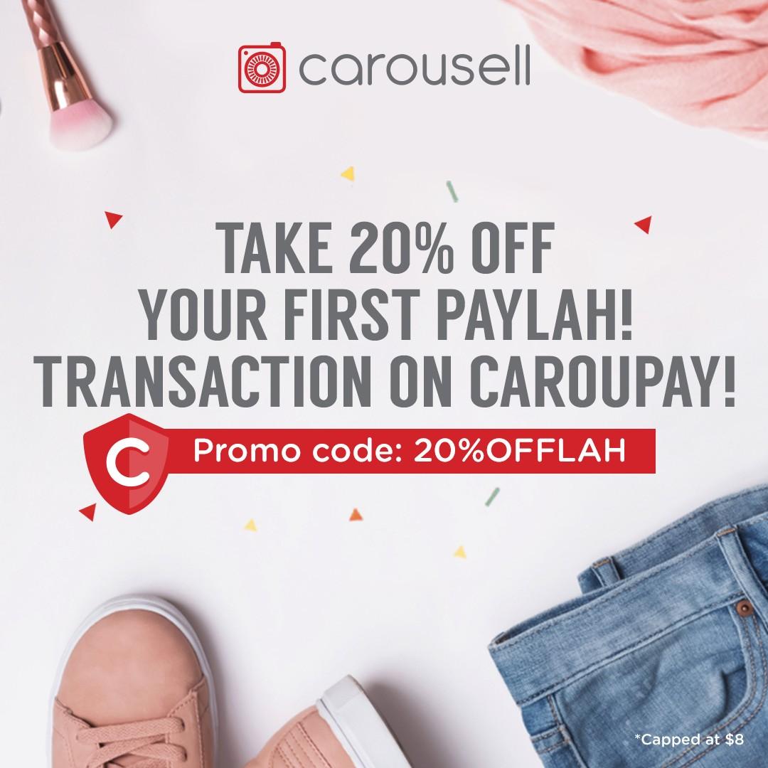 Take 20 Off Your First Paylah Transaction On Caroupay Announcements On Carousell