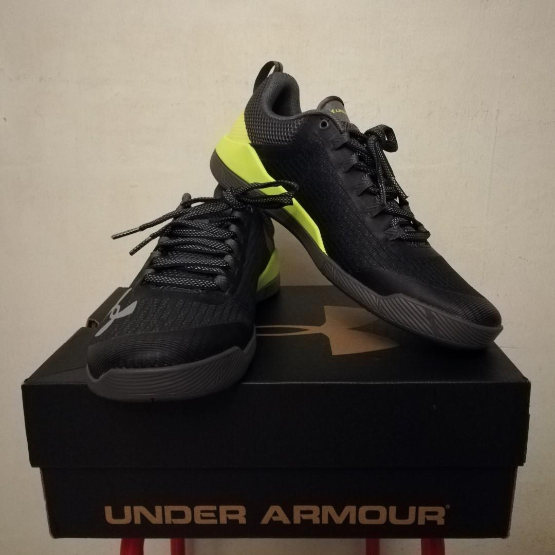 Under Armour Charged Legend TR Grey Men s Fashion Footwear Sneakers on Carousell