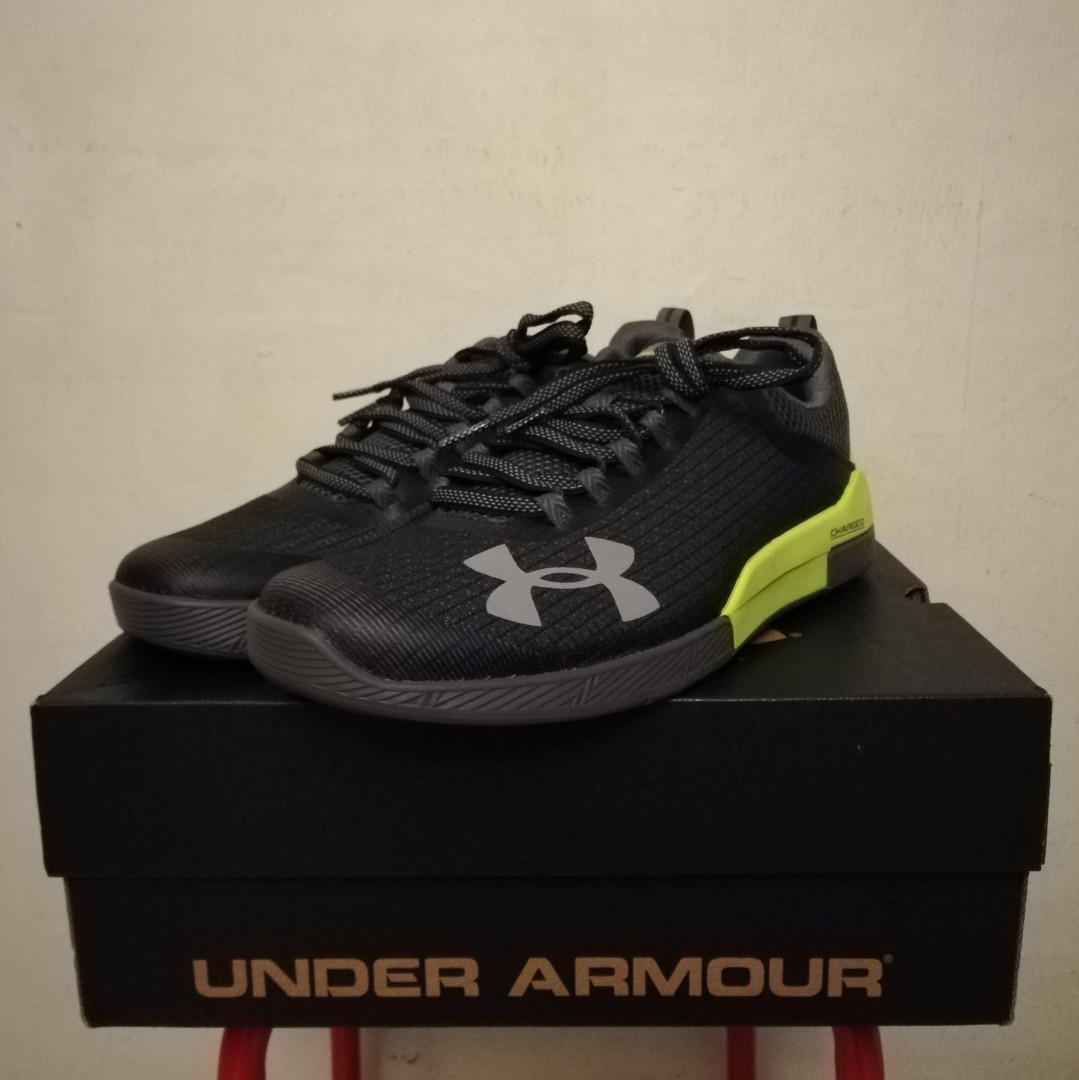 Under Armour Charged Legend TR Grey Men s Fashion Footwear Sneakers on Carousell