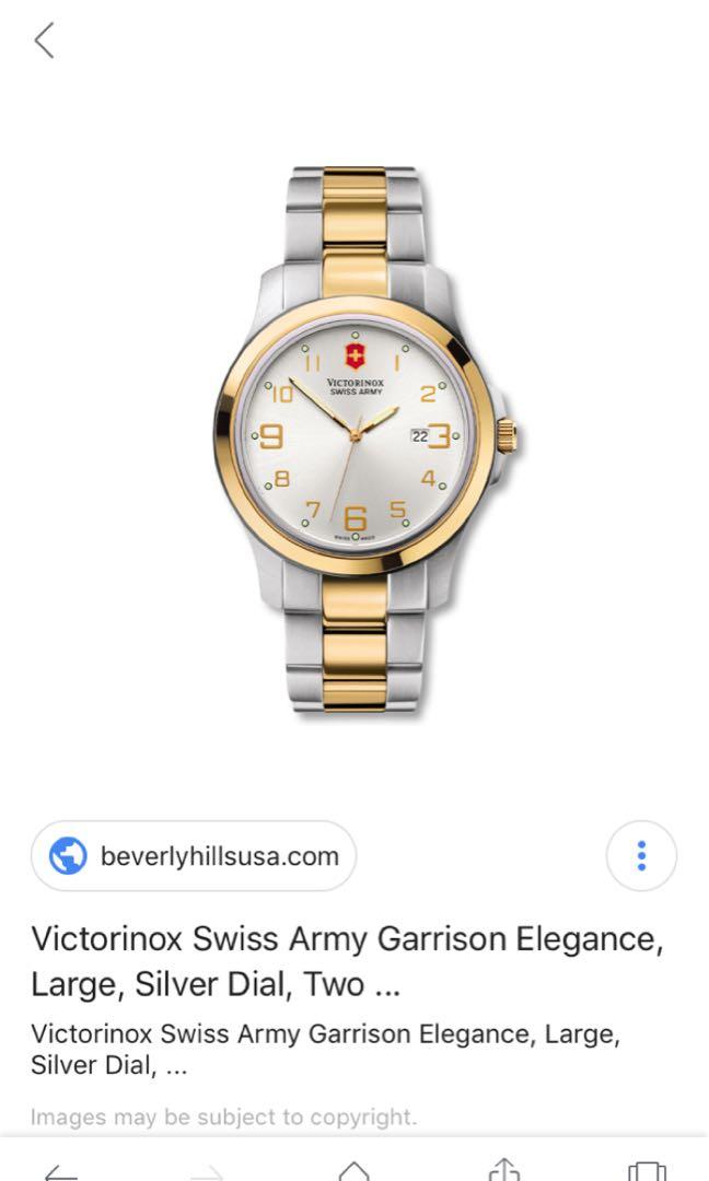 Victorinox SwissArmy Garrison Elegance Lady Watch Luxury Watches