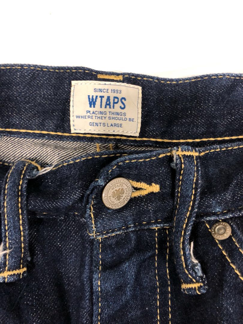 wtaps blues skinny