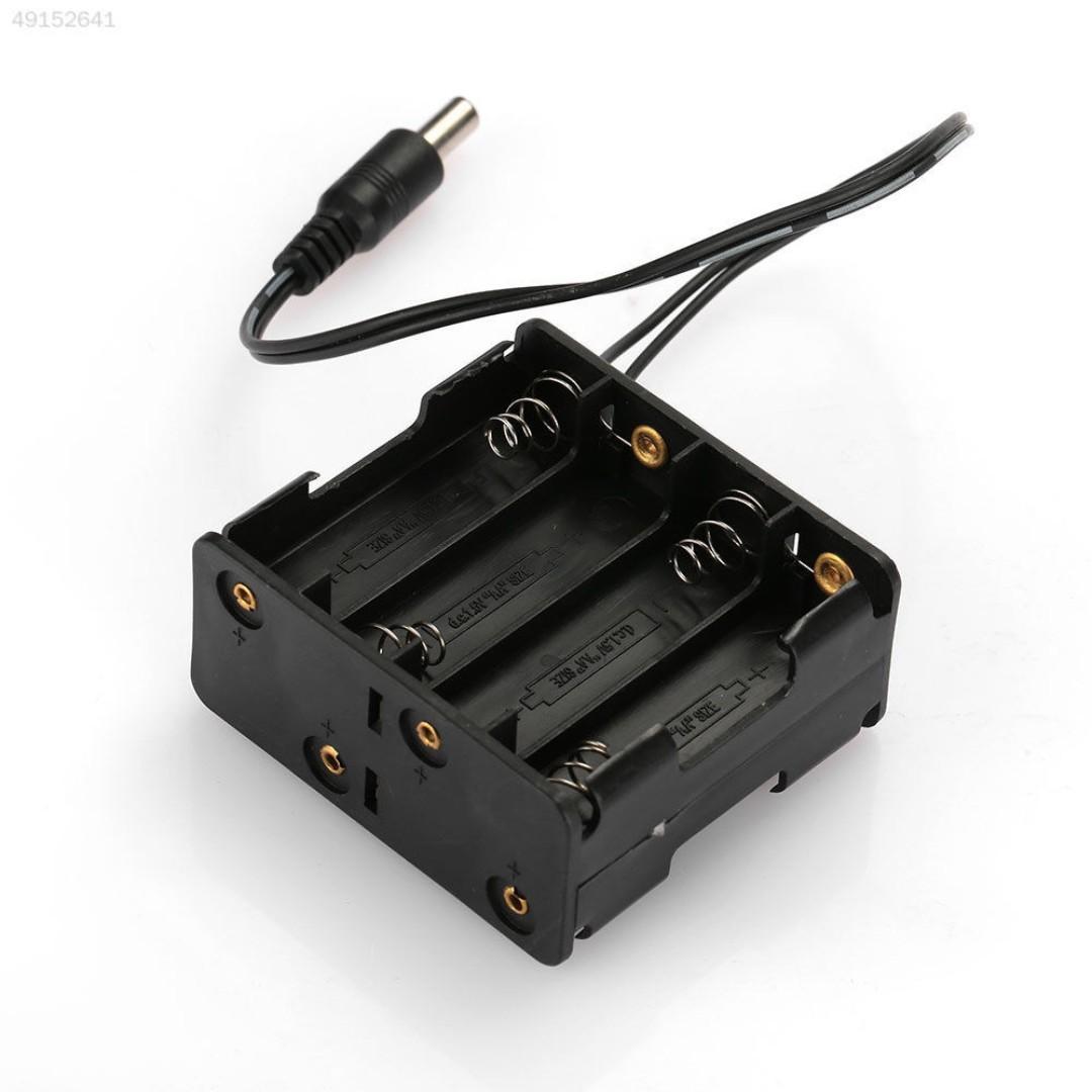 Available 8 Aa Battery Power Supply Pack With Ac Dc Adapter