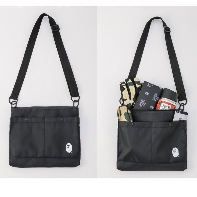 Bape nylon sling bag clearance