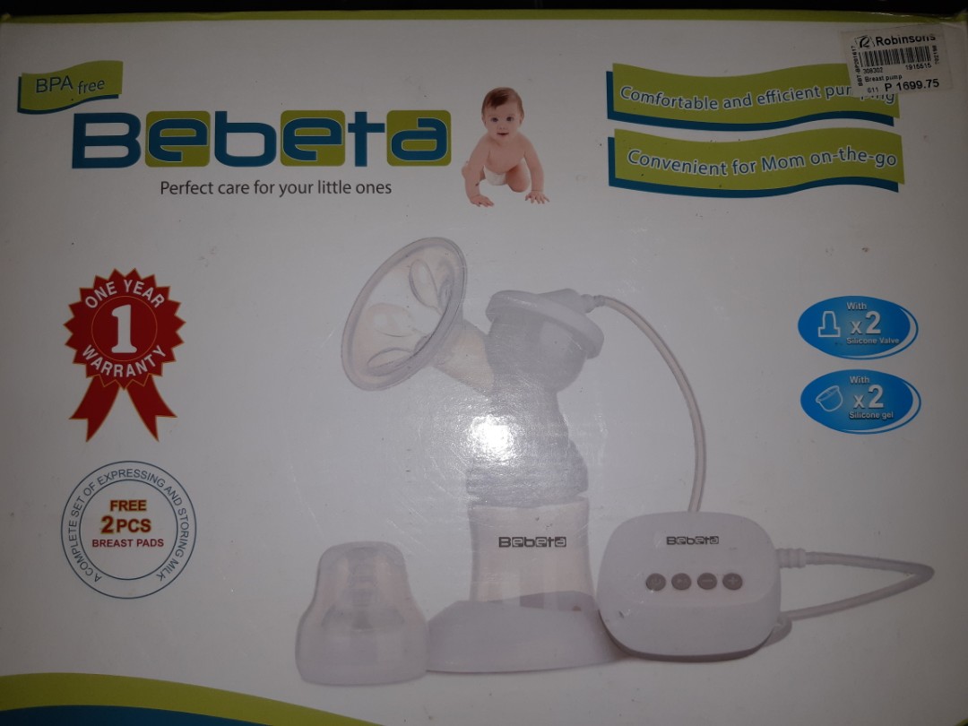 Bebeta breast 2024 pump