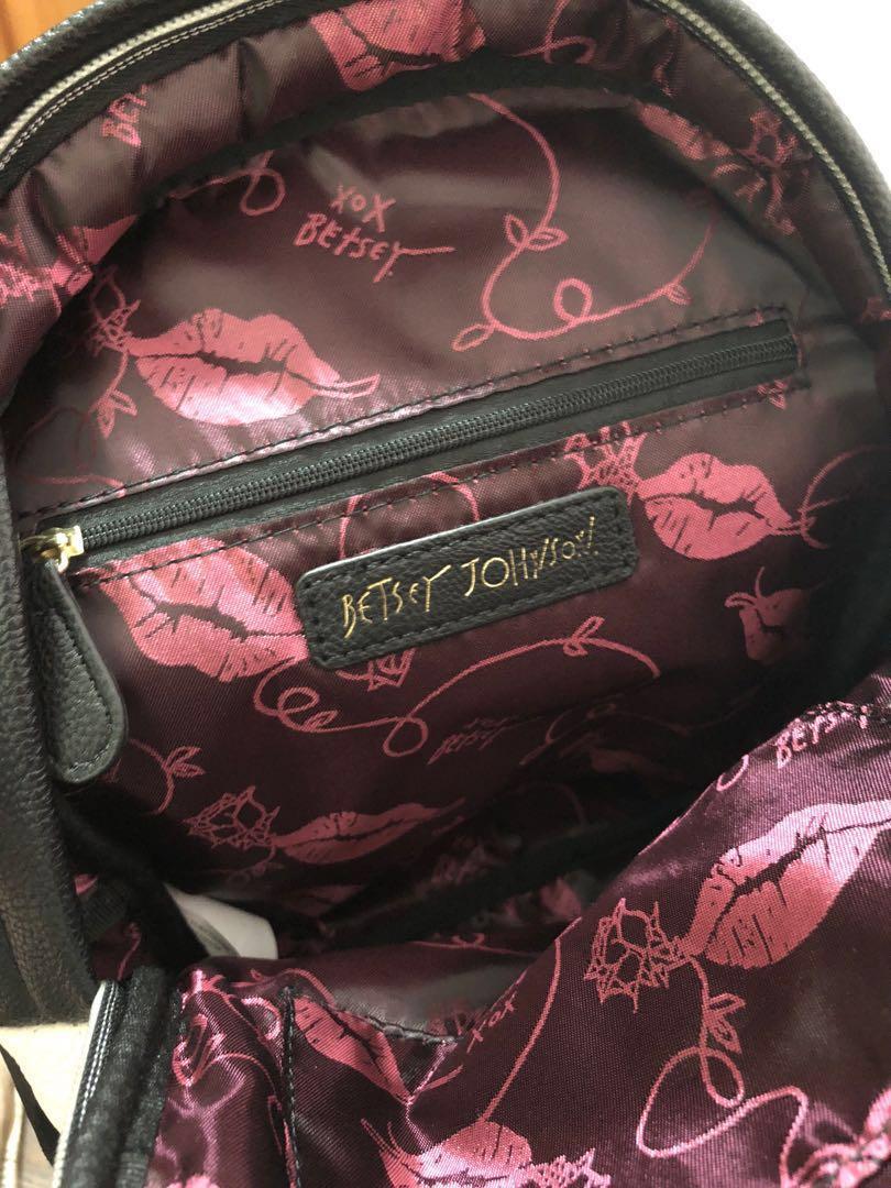 Betsey johnson hotsell backpack with bow