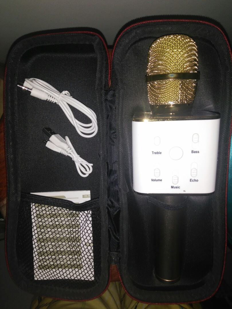 Bluetooth Wireless Microphone, Audio, Microphones on Carousell